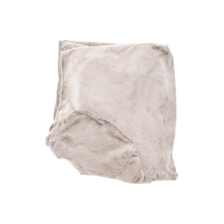 Housse de Canapé Velours Beige avec Coussins - Designix