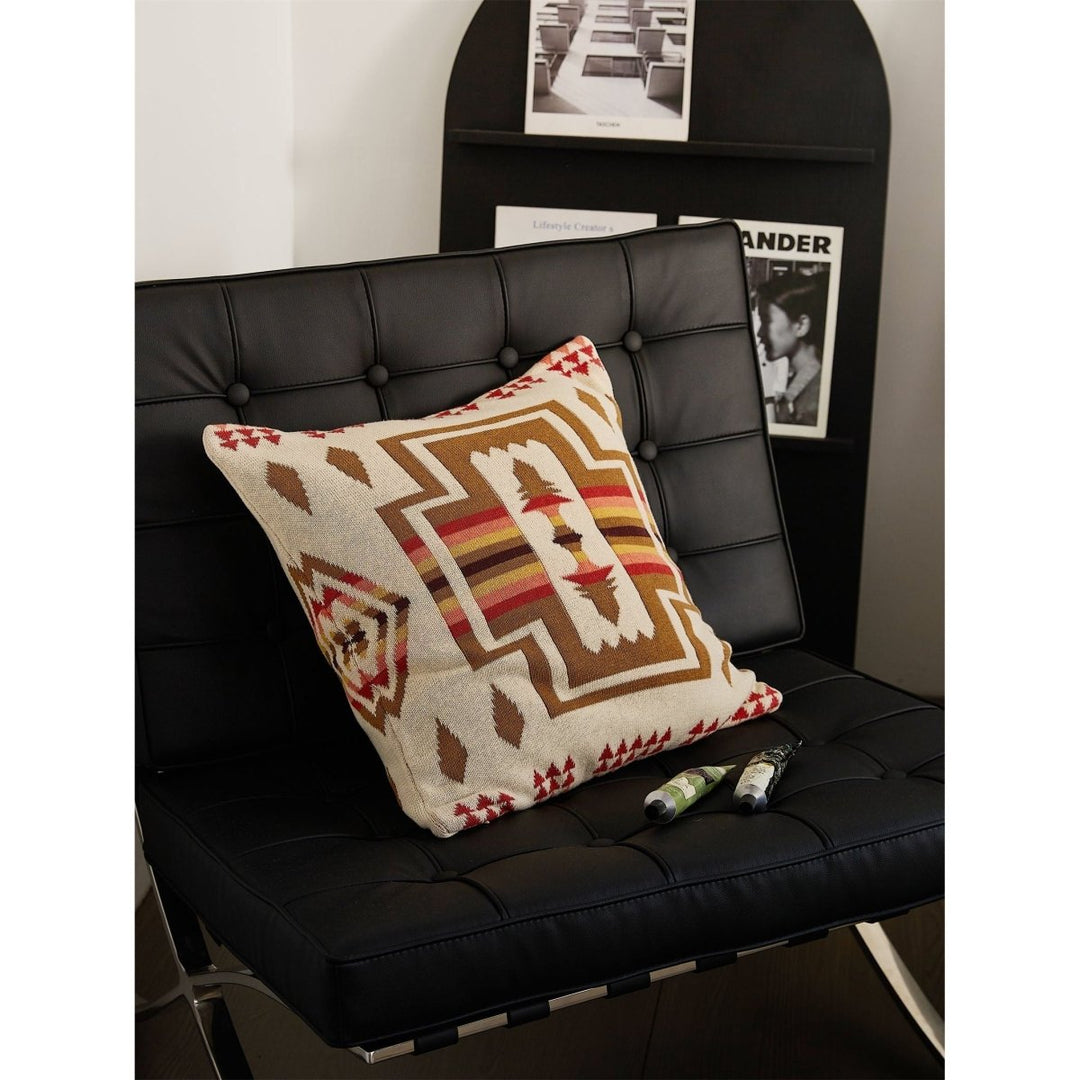 Housse de Coussin Indien | Mirage Rajput - Designix Coussin Beige 45x45cm