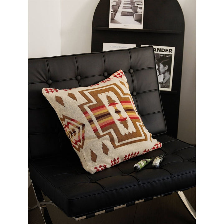 Housse de Coussin Indien | Mirage Rajput - Designix Coussin Beige 45x45cm