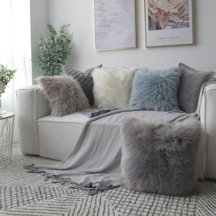 Housse de Coussin Laine Douce | Nuit Sereine | Designix - Coussin    - https://designix.fr/