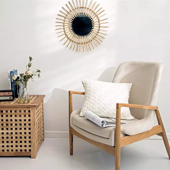 Housse de Coussin Tricot | Esprit Zen - Designix Coussin Blanc 45x45cm