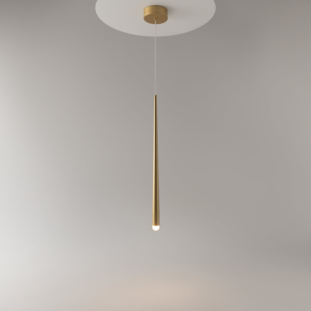 Cascade Suspension luminaire doré