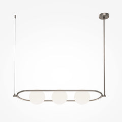 Erich Suspension luminaire argenté