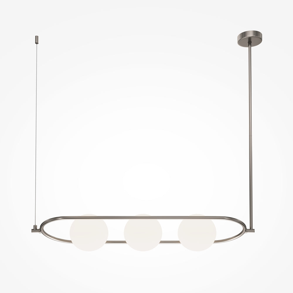 Erich Suspension luminaire argenté