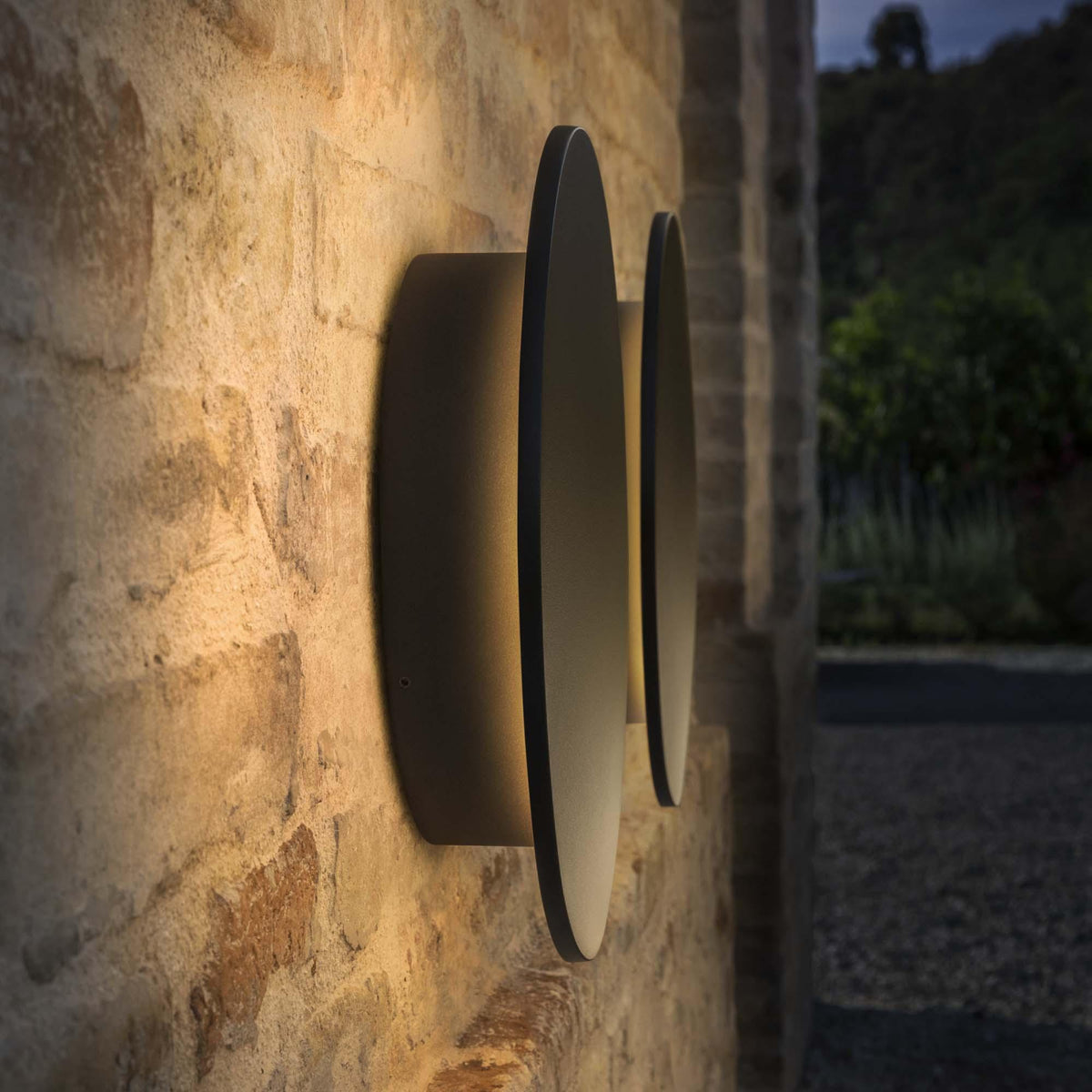 Luminaire extérieur | Punto Noire Ø 30 cm