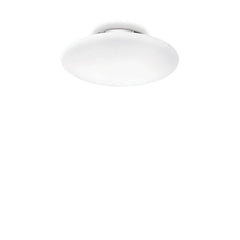 Plafonnier Smarties blanc, verre