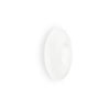 Plafonnier Glory 3 lumières blanc, verre