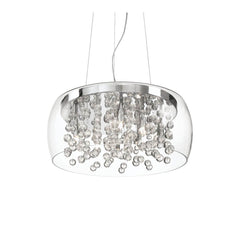 Suspension Audi-80 8 lumières transparente, verre