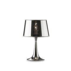 Lampe à poser London chromée, Ø 23,5 cm