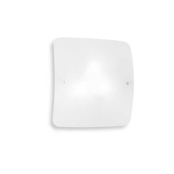 Plafonnier Celine 4 lumières blanc, verre