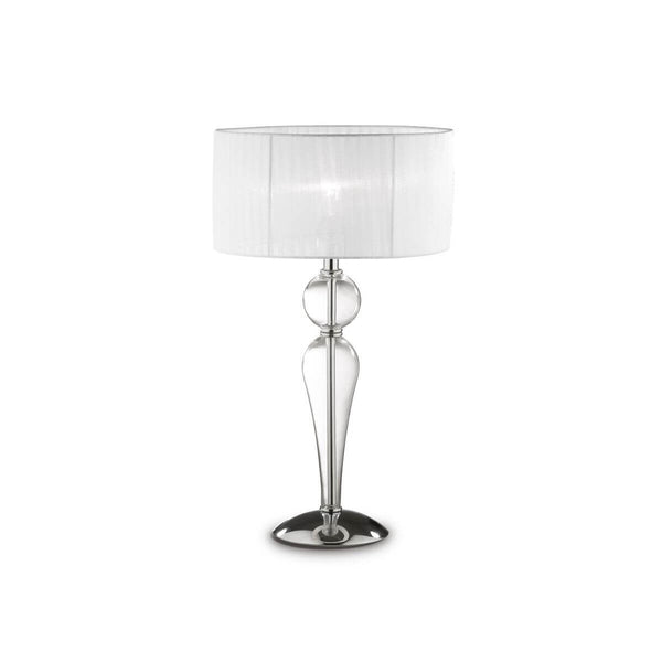 Lampe à poser Duchessa transparente, verre