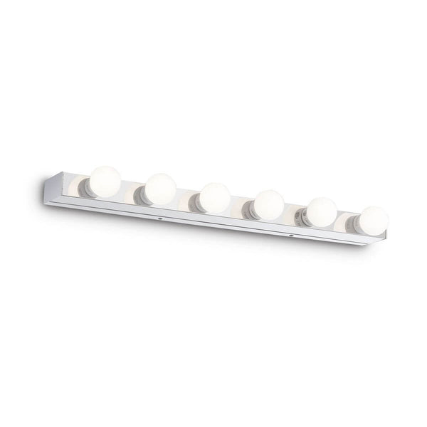 Applique murale Prive 6 lumières chromée