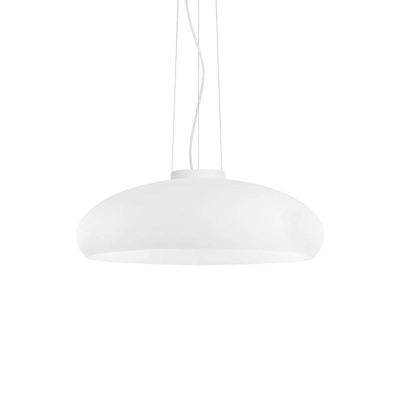 Suspension Aria blanche, verre
