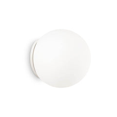 Applique murale Mapa Bianco blanche, verre, Ø 30 cm
