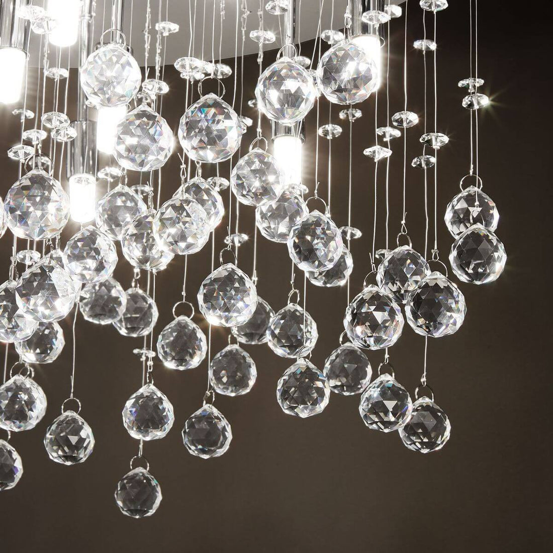 Luminaire plafonnier | Moonlight Chromé
