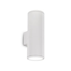 Applique extérieure GUN 2 lumières blanche, L 31 cm