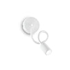 Applique murale Focus blanche, Ø 10 cm