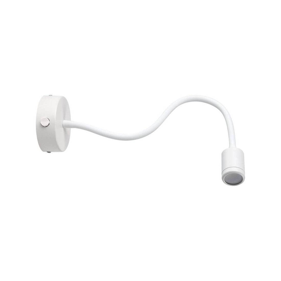 Applique murale Focus blanche, Ø 10 cm