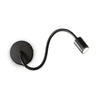 Applique murale Focus noire, Ø 10 cm
