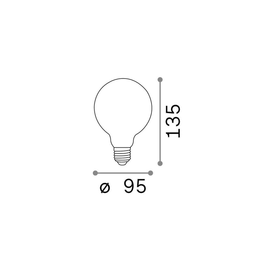 Ampoule E27 blanche, 8 W | Ideal Lux (101330)