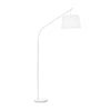 Lampadaire Daddy blanc, tissu
