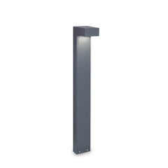 Lampadaire extérieur Sirio 2 lumières anthracite, L 16 cm