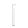Lampadaire extérieur Sirio 2 lumières blanc, L 16 cm