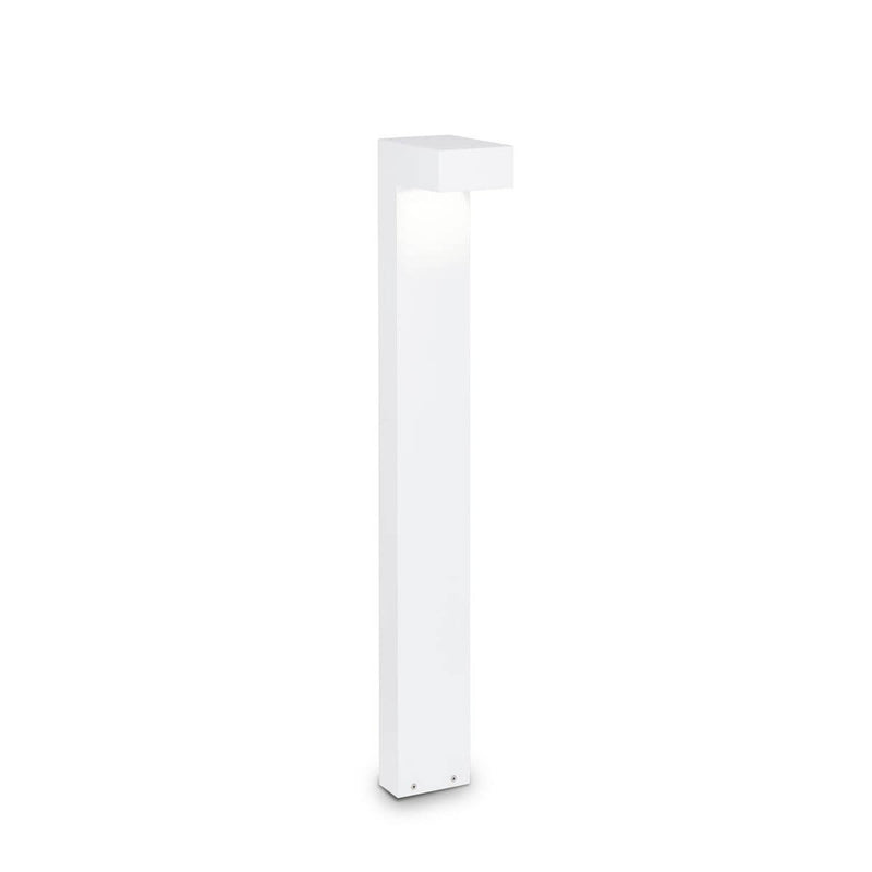 Lampadaire extérieur Sirio 2 lumières blanc, L 16 cm