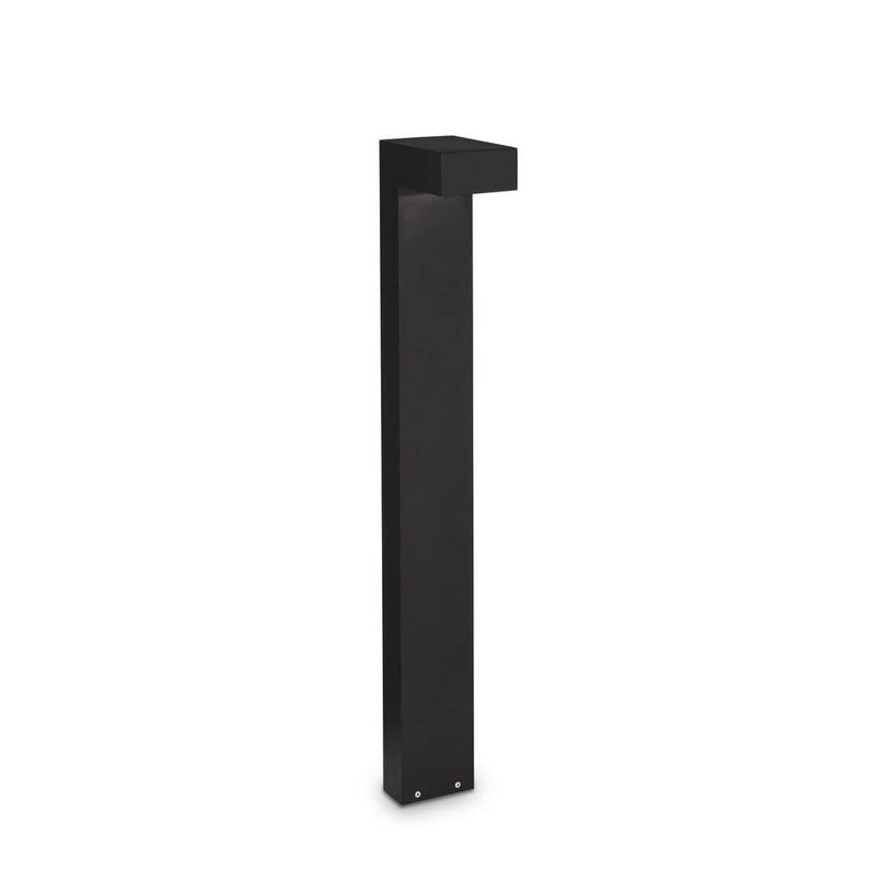 Lampadaire extérieur Sirio 2 lumières noir, L 16 cm