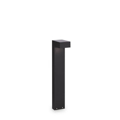 Lampadaire extérieur Sirio 2 lumières noir, L 15 cm