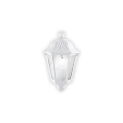 Applique extérieure Dafne blanche, L 35 cm