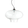 Suspension Bistro transparente, verre, Ø 40 cm