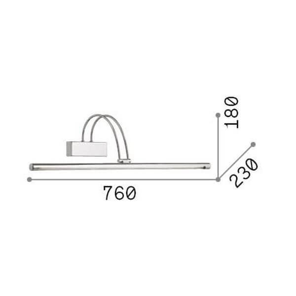 Applique murale BOW laiton (121130)