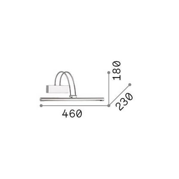 Applique murale BOW laiton (121178)