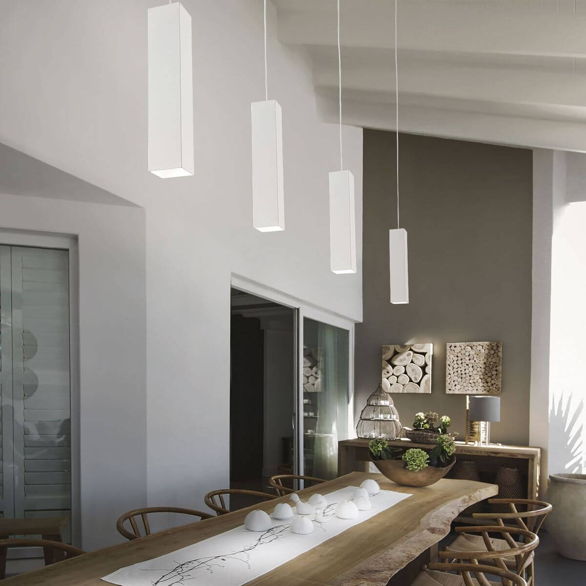 Suspension SKY blanche