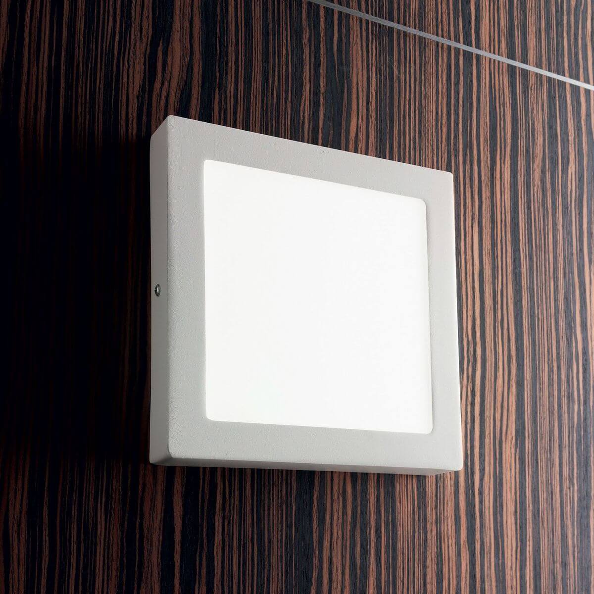 Plafonnier Universal blanc, L 17 cm (138633)