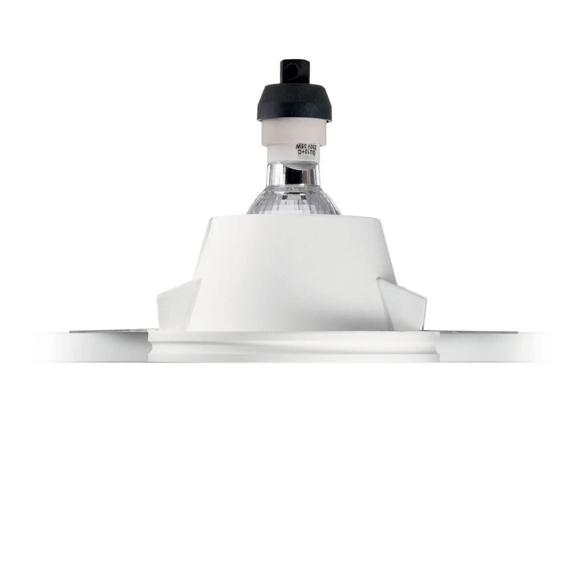 Vue arrière du spot montrant la douille et le module LED.