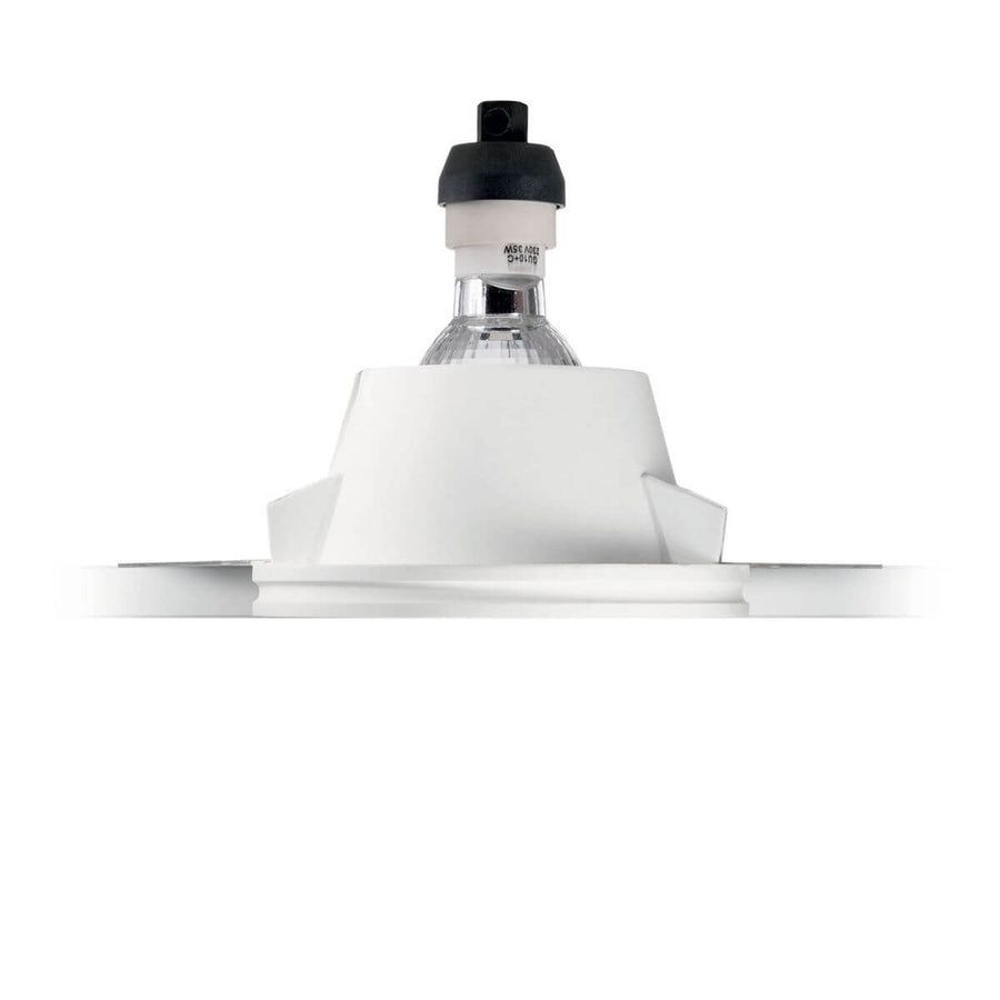 Vue arrière du spot montrant la douille et le module LED.