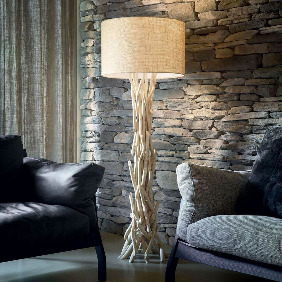 Lampadaire Driftwood bois