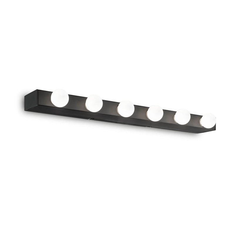 Applique murale Prive 6 lumières noire