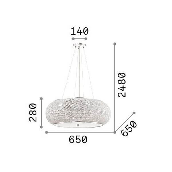 Suspension luminaire | Mirmorara