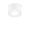 Plafonnier extérieur Urano blanc, Ø 12 cm