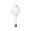 Suspension Dream BIG blanche, verre, H 65 cm