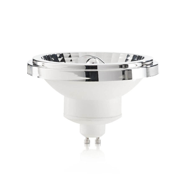 Ampoule GU10 chromée, 10 W | Ideal Lux