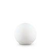 Lampadaire extérieur Sole blanc, Ø 30 cm