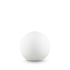 Lampadaire extérieur Sole blanc, Ø 30 cm