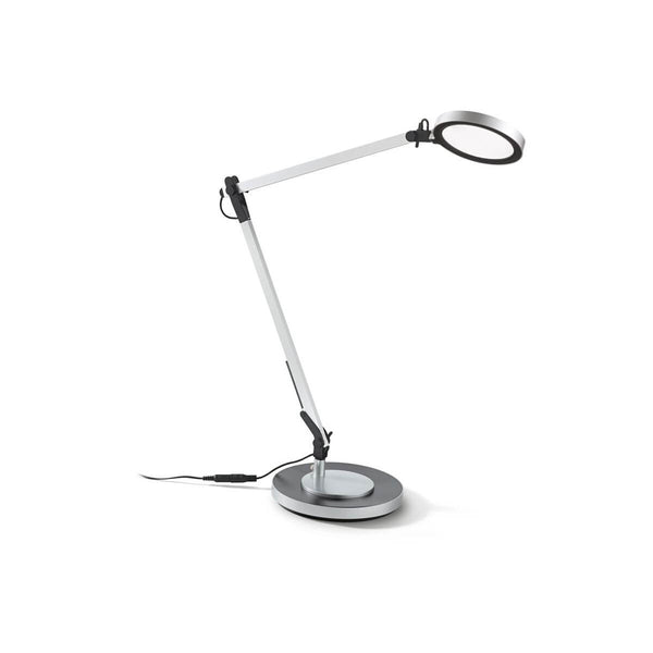Lampe à poser Futura aluminium