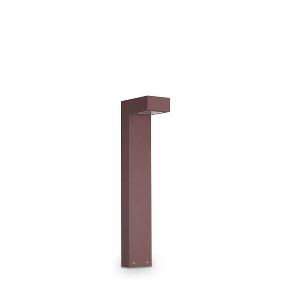 Lampadaire extérieur Sirio 2 lumières marron, L 15 cm