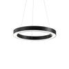 Suspension Oracle noire, Ø 50 cm
