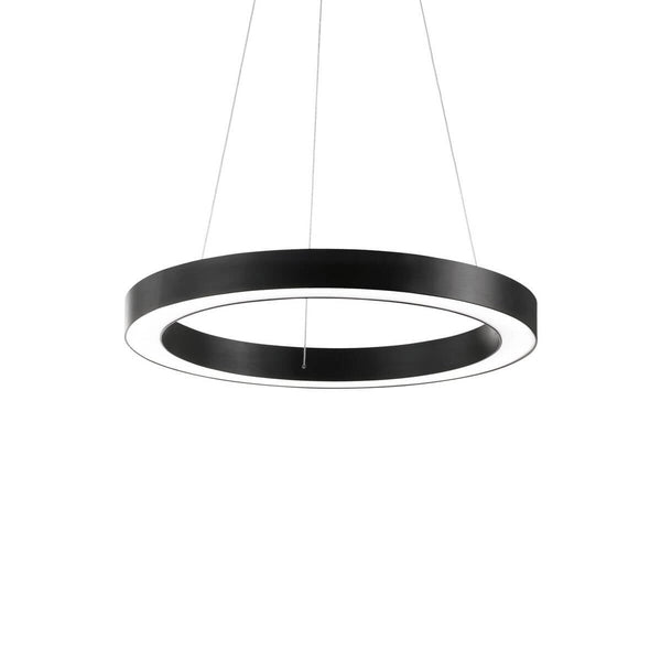 Suspension Oracle noire, Ø 50 cm